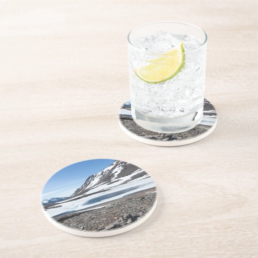 Südgeorgische Landschaft Getränkeuntersetzer (Seite)