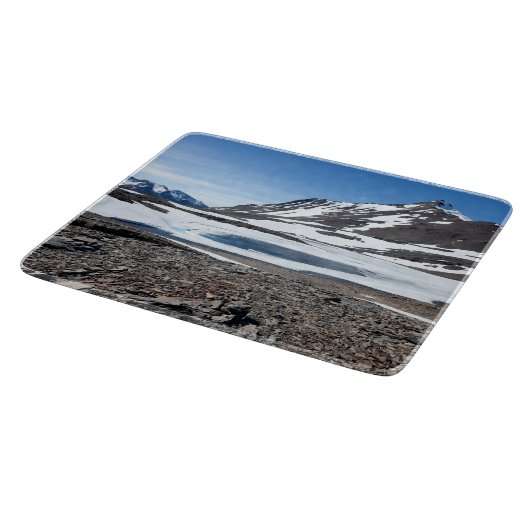 Südgeorgische Landschaft Schneidebrett (Ecke)