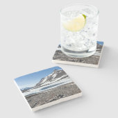 Südgeorgische Landschaft Steinuntersetzer (Seitenansicht)
