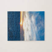 Südhafen-Leuchtturm gefrorener Michigansee Puzzle (Horizontal)