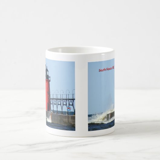 Südhafen-Leuchtturm Kaffeetasse (Mittel)