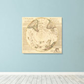 Südhalbkugel 2 leinwanddruck (Insitu (Holzboden))