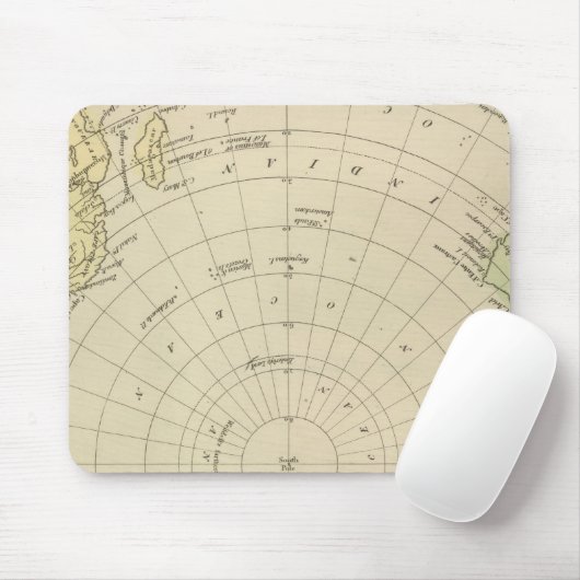 Südhalbkugel 2 mousepad (Mit Mouse)