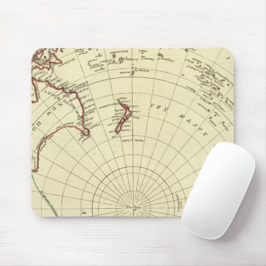 Südhalbkugel Mousepad (Mit Mouse)