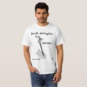Südhügel arlingtons "Johnson " T-Shirt (Vorne ganz)