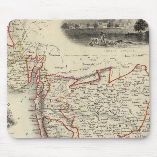 Südindien Mousepad (Vorne)