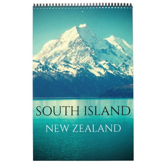 Südinsel Neuseeland Kalender (Titelbild)