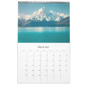 Südinsel Neuseeland Kalender (Mär 2027)