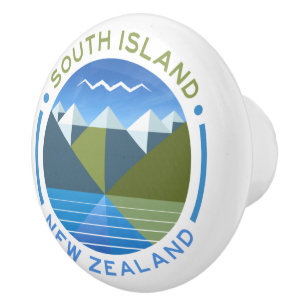 SÜDINSEL NEUSEELAND KERAMIKKNAUF