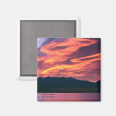 Südinsel Neuseeland Magnet (Vorderseite/Rückseite)