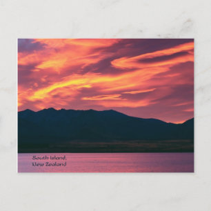 Südinsel Neuseeland Postkarte
