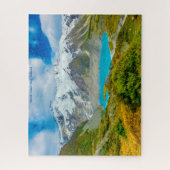 Südinsel Neuseeland Puzzle (Vertikal)