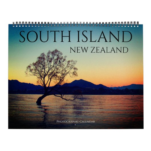 Südinsel nz 2025 groß kalender (Titelbild)