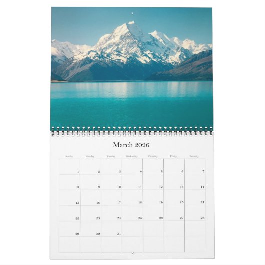 Südinsel nz 2025 kalender (Mär 2026)