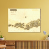 Südinseln des Westerns Leinwanddruck (Insitu (Wohnzimmer))