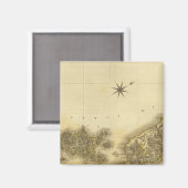 Südinseln des Westerns Magnet (Vorderseite/Rückseite)