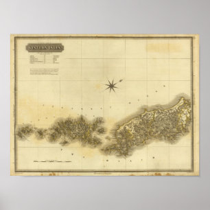 Südinseln des Westerns Poster