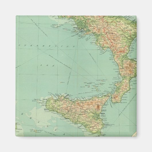 Süditalien 5 magnet (Vorne)