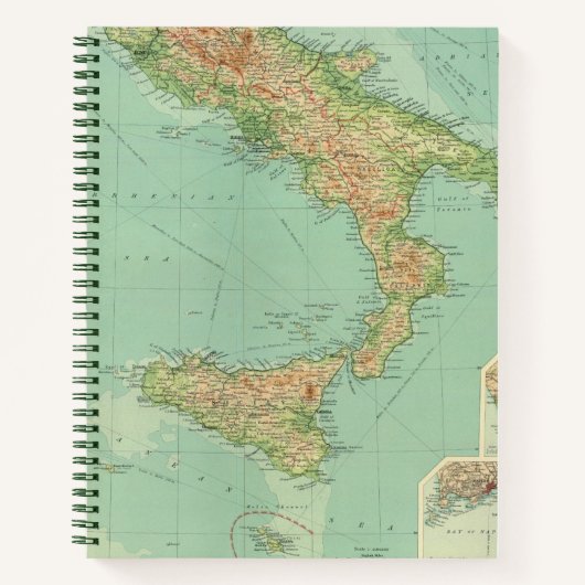 Süditalien 5 notizblock (Vorderseite)