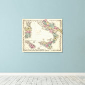 Süditalien Königreich Neapel Leinwanddruck (Insitu (Holzboden))