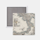 Süditalien Magnet (Vorderseite/Rückseite)