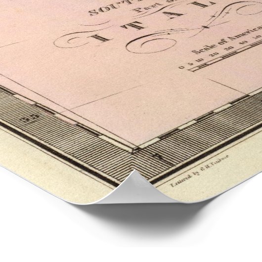 Süditalien Poster (Ecke)