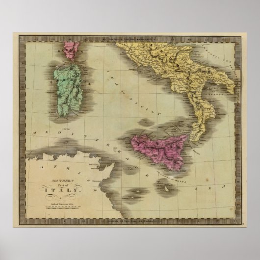 Süditalien Poster (Vorne)