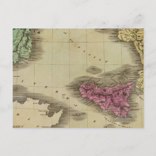 Süditalien Postkarte (Vorderseite)