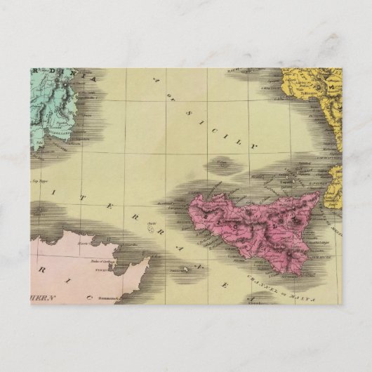 Süditalien Postkarte (Vorderseite)