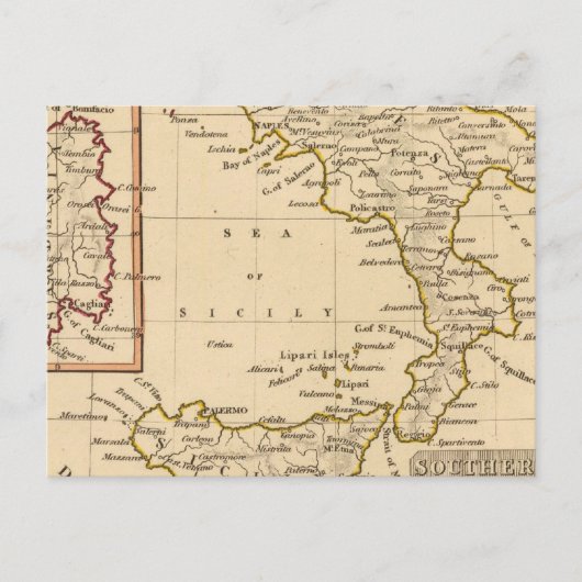 Süditalien Postkarte (Vorderseite)