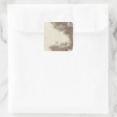Süditalien Quadratischer Aufkleber (Tasche)