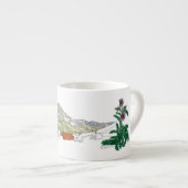 Süditalien-Thema Espresso-Schale Espressotasse (Vorderseite Rechts)