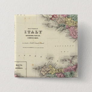 Süditalienisches Königreich Neapel Button