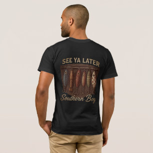 Südjungen-Angeln-rustikale Jagd T-Shirt
