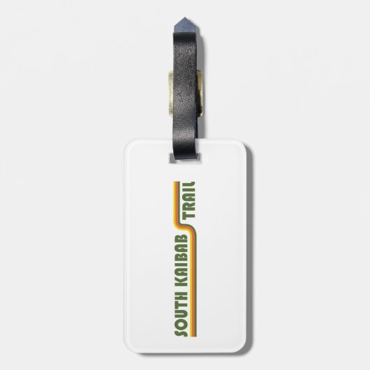 Südkaibab Wandern neben dem Wasser Gepäckanhänger (Rückseite vertikal)