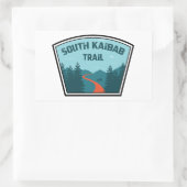 Südkaibab Wandern neben dem Wasser Rechteckiger Aufkleber (Tasche)