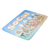 Südkalifornien Badematte (Schrägansicht)