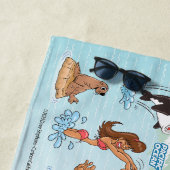 Südkalifornien Beach Blanket Strandtuch (Beispiel)