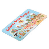 Südkalifornien Beach Paradies Magnet (Linke Seite)