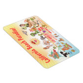 Südkalifornien Beach Paradies Magnet (Rechte Seite)