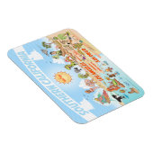 Südkalifornien Beach Paradies Magnet (Rechte Seite)