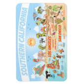 Südkalifornien Beach Paradise Magnet (Vertikal)