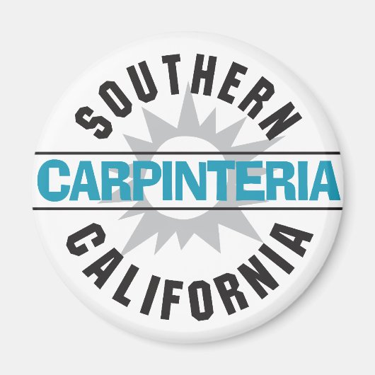 Südkalifornien - Carpinteria Magnet (Vorne)