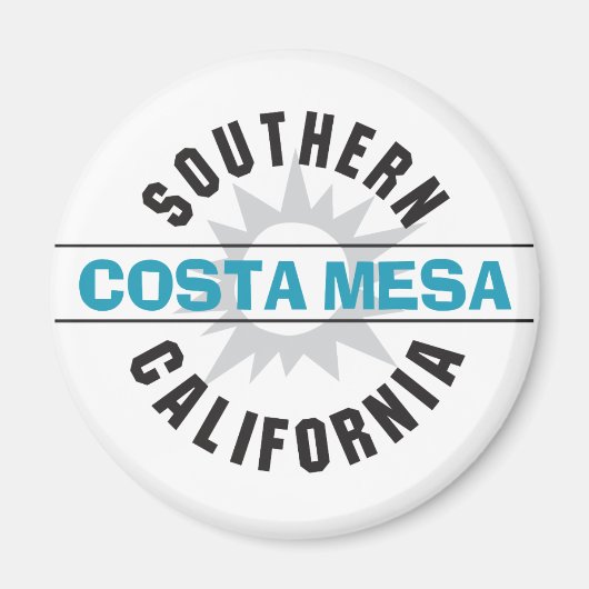 Südkalifornien - Costa Mesa Magnet (Vorne)