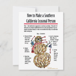 Südkalifornien - Einladung