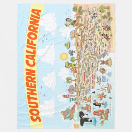 Südkalifornien Fleece Blanket
