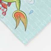 Südkalifornien Fleece Blanket (Ecke)