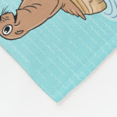 Südkalifornien Fleece Blanket (Ecke)