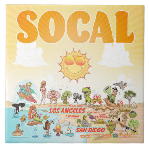 Südkalifornien Fliese