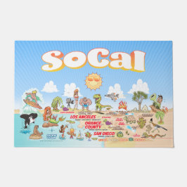 Südkalifornien Fußmatte